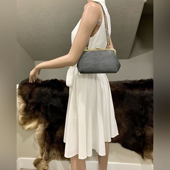 Handmade Real Hair-on-horsehide Push-lock Clutch/Shoulder/Crossbody/Evening Bag - Picture 2 of 16